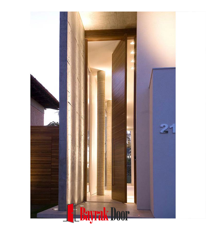 Bodrum Pivot Çelik Kapı TR340